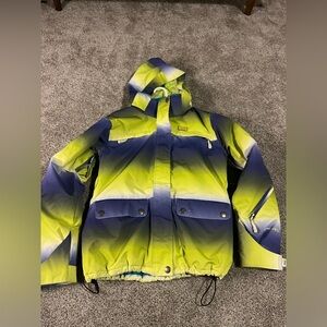 Morrow Jacket Womens Small Hombre Snowboard Ski Hooded
